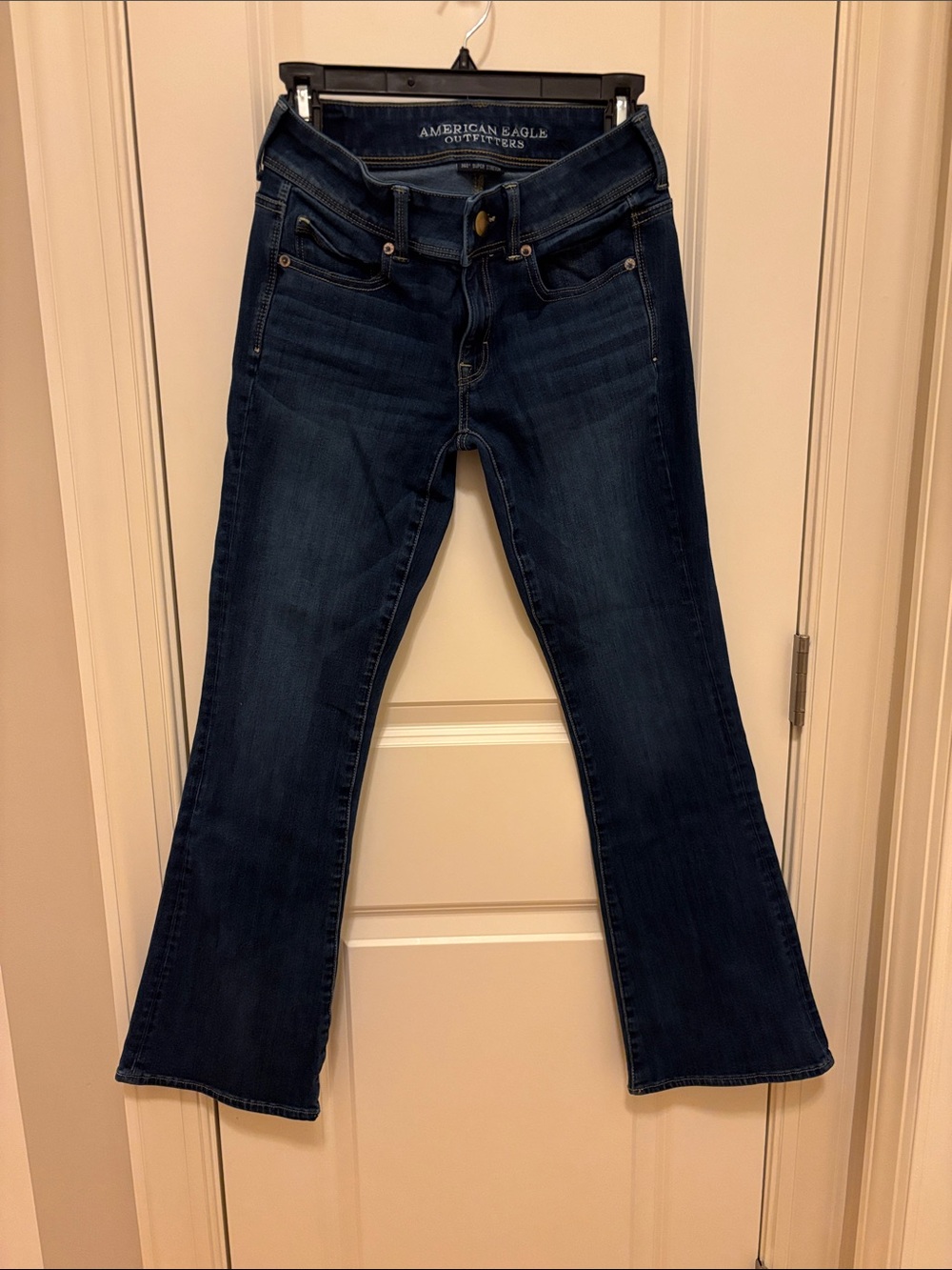 American Eagle Outfitters Dark Blue Flare Jeans